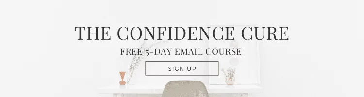 the confidence cure free 5-day email course