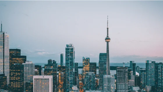 toronto city skyline
