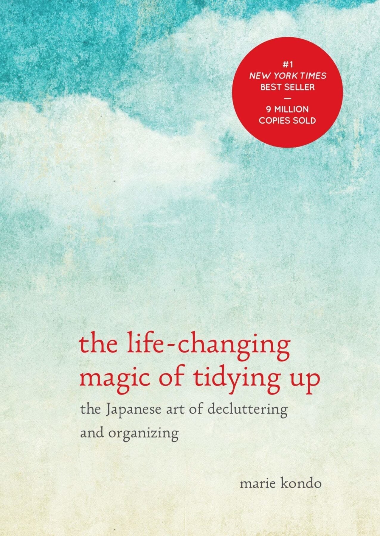 self help book; the life changing magic of tidying up