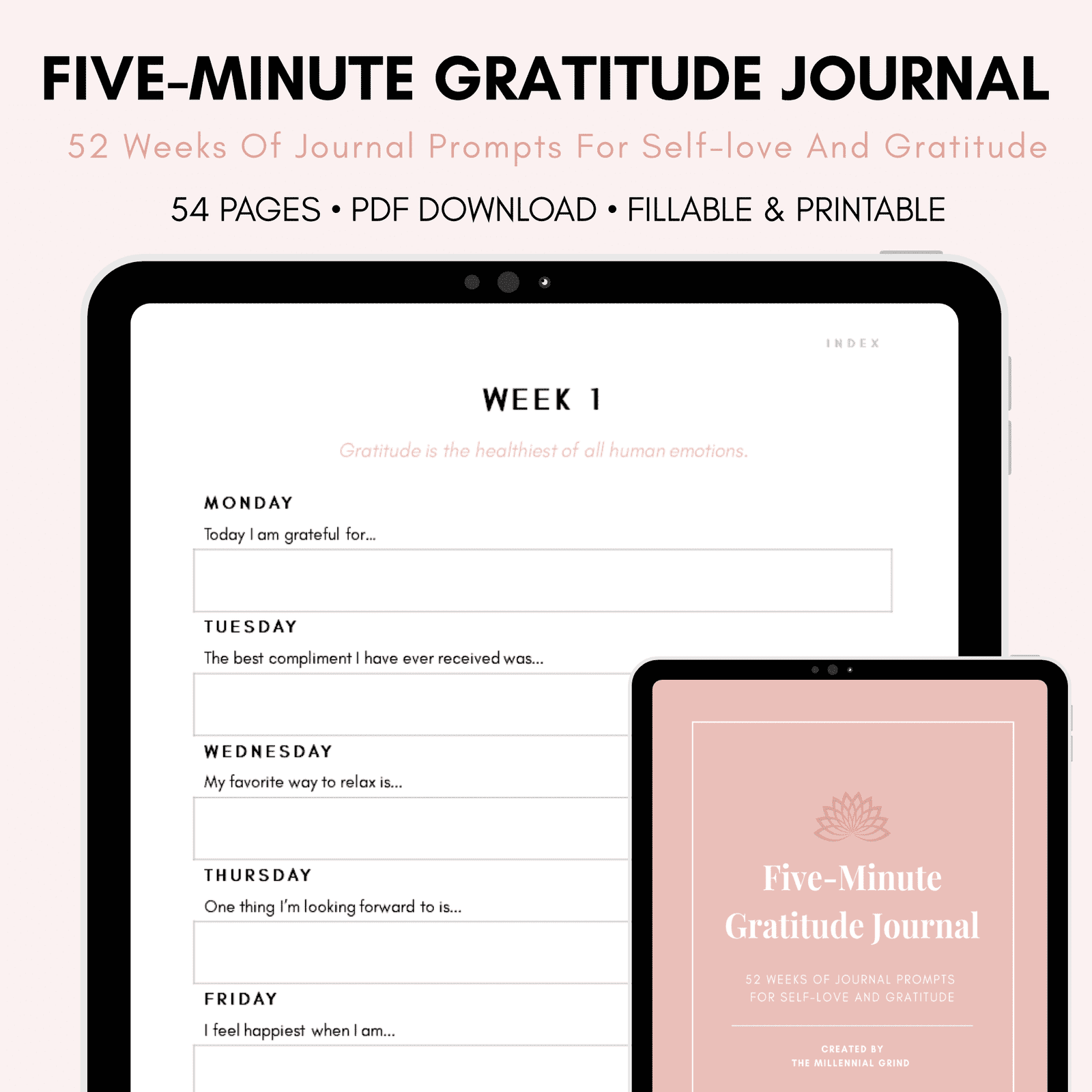 Five-Minute Gratitude Journal