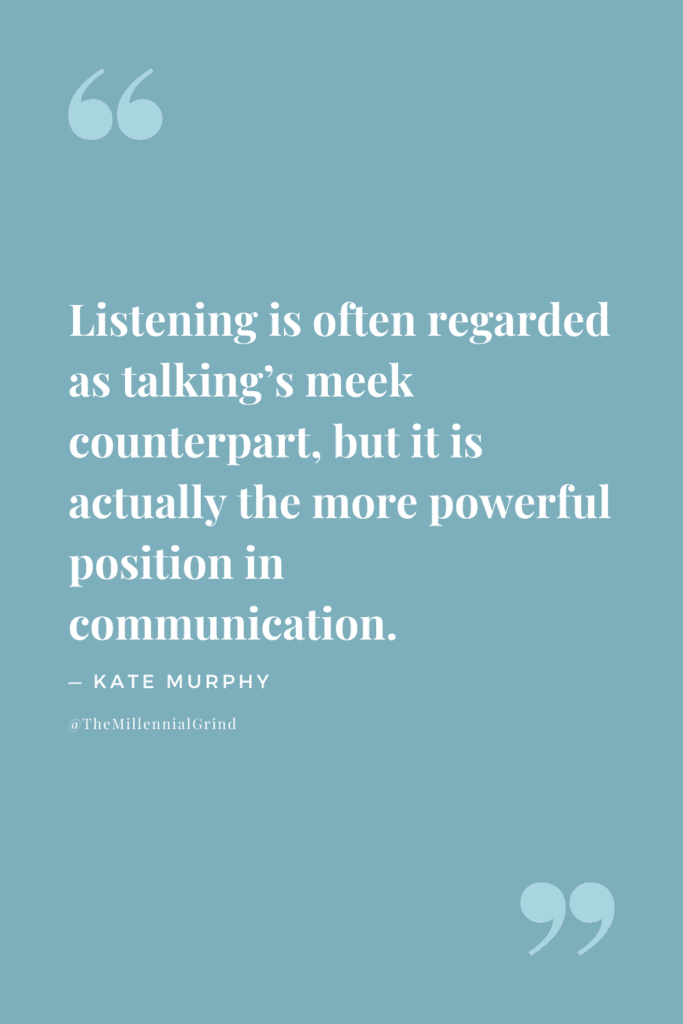 20 Best Quotes From You're Not Listening by Kate Murphy | The ...