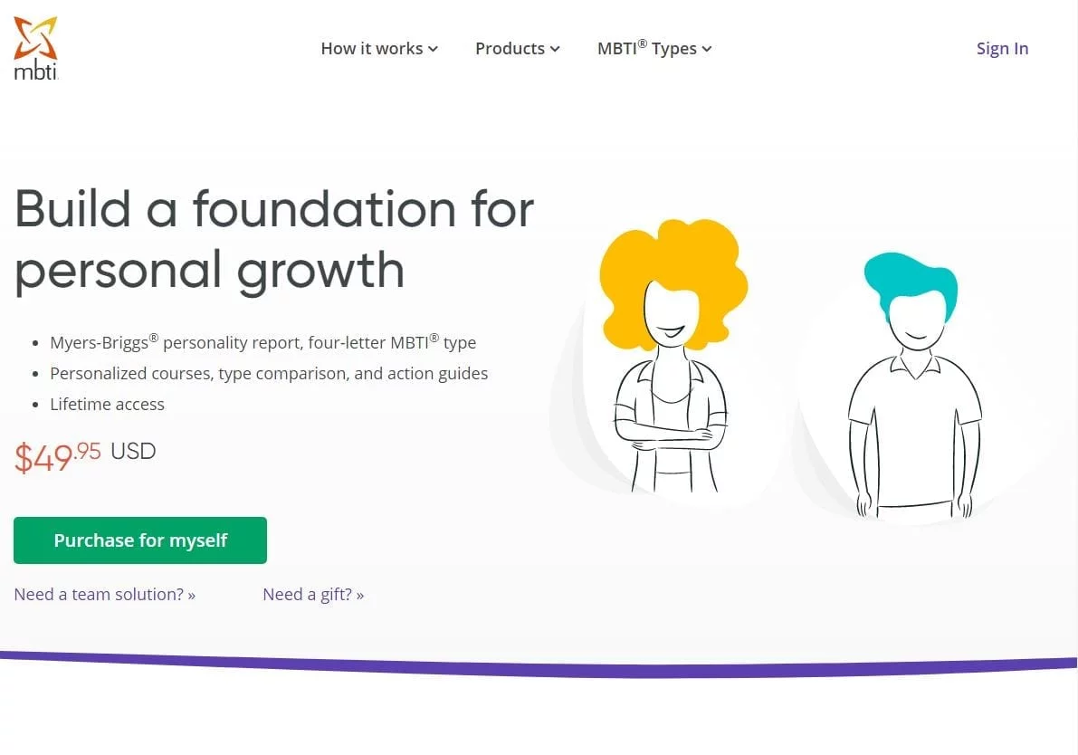 Myers-Briggs Tests - MBTI Online