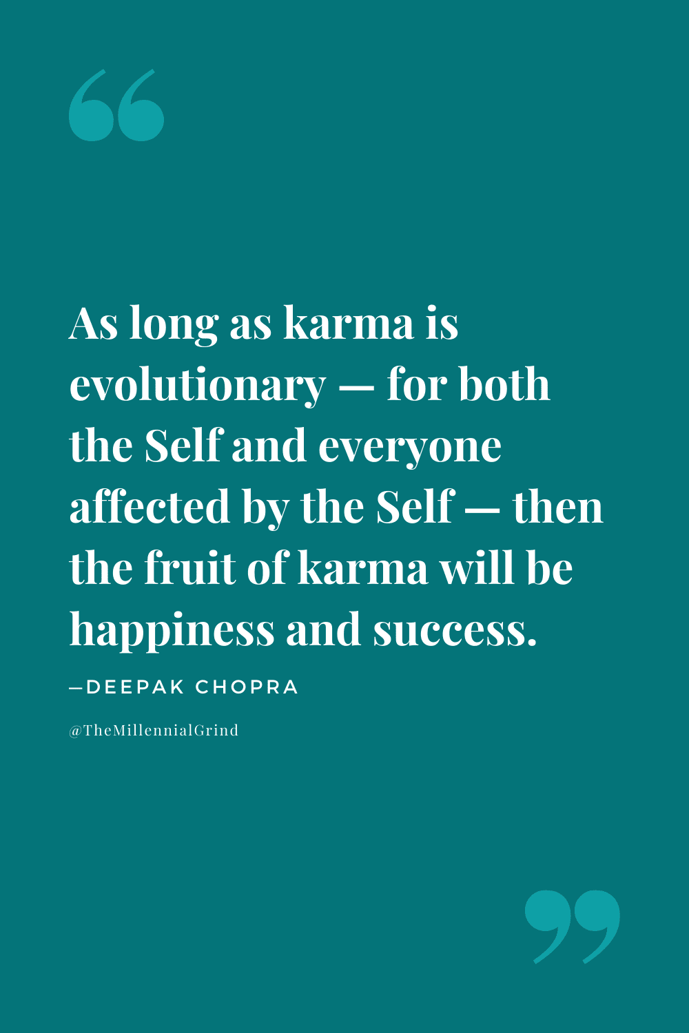 The Law of Karma Quote