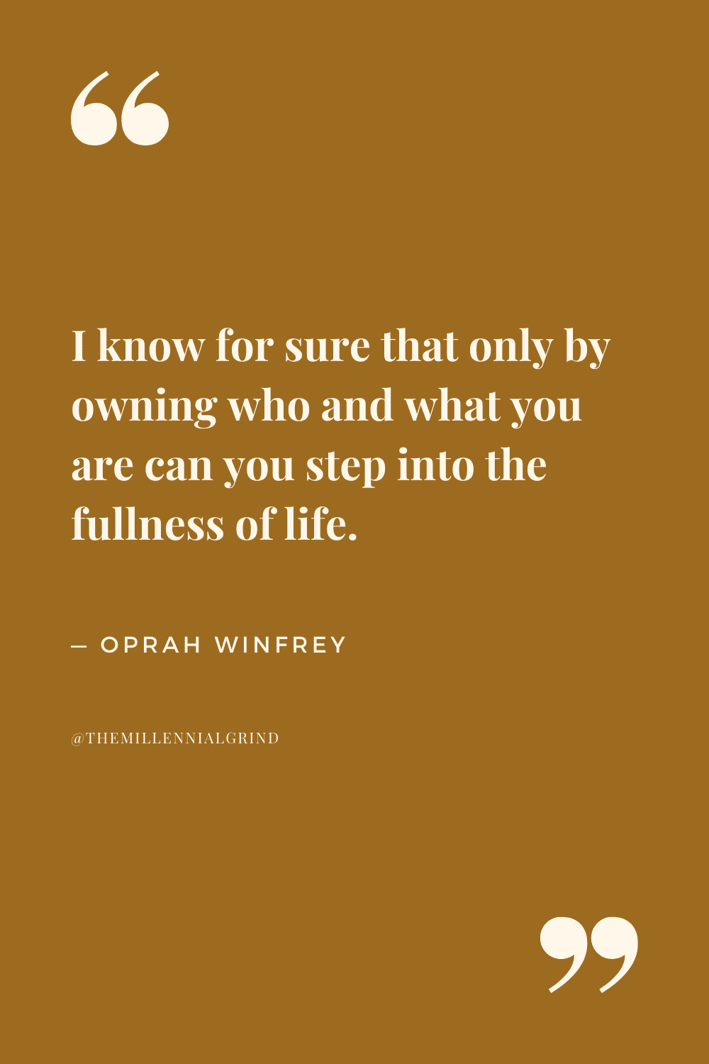 Quotes from What I Know for Sure by Oprah Winfrey