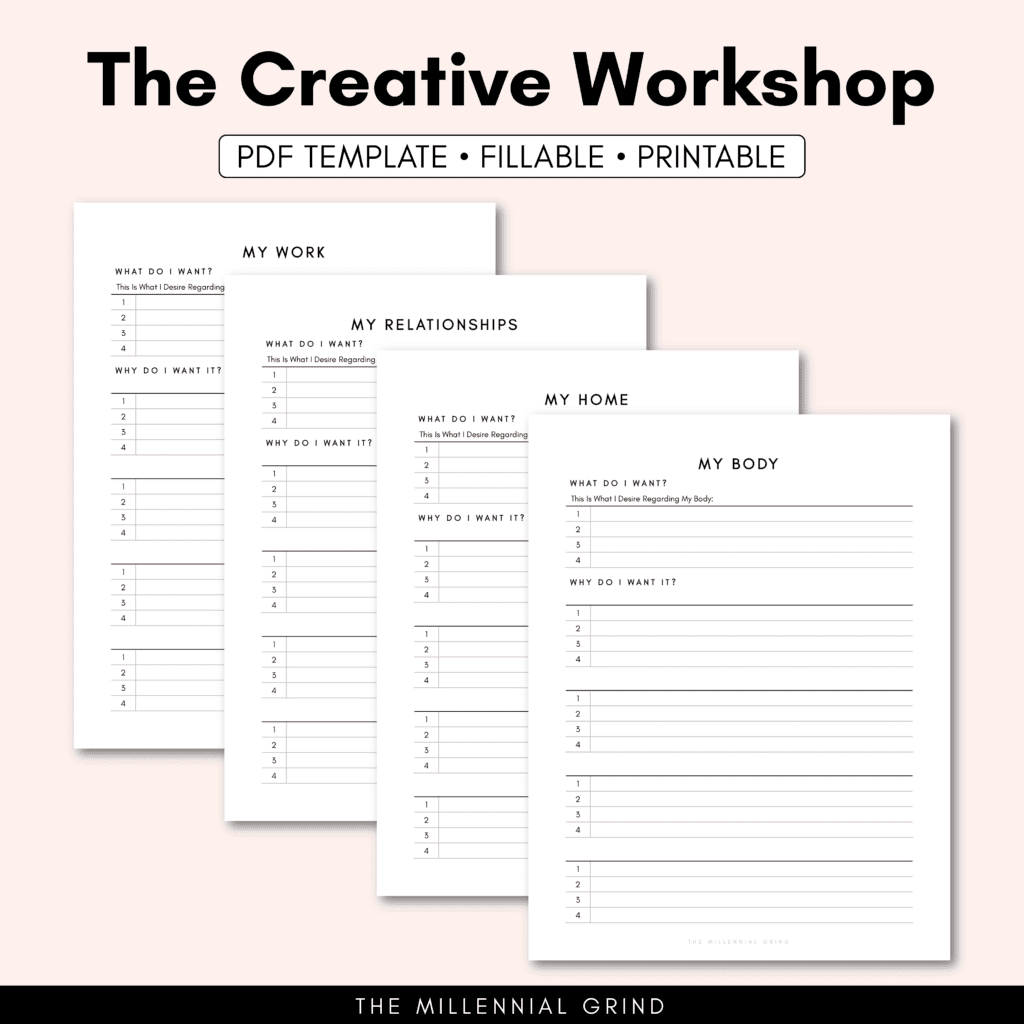 The Creative Workshop Template