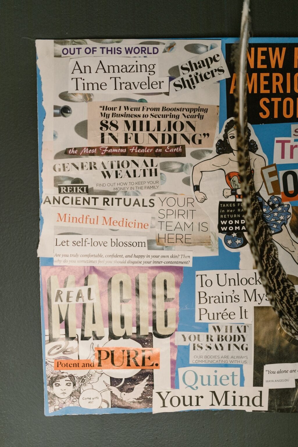 How to manifest with a vision board in 5 steps the millennial grind