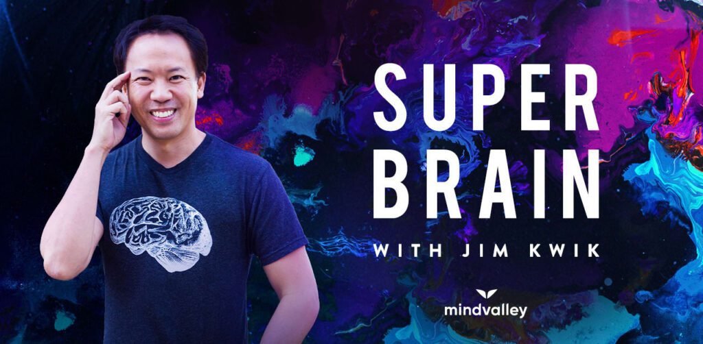 super brain jim kwik poster